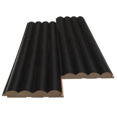 MDF PANEL ME 3D ΠΗΧΑΚΙΑ 805090 WAVE ST 16/119/2750mm BLACK EDITION NewPlan - NewPlan |  Διακόσμηση τοίχου στο espiti