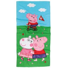 ΠΕΤΣΕΤΑ ΘΑΛΑΣΣΗΣ PEPPA PIG 70Χ140 5863 ΜΠΛΕ, ΠΡΑΣΙΝΟ, ΡΟΖ |  Πετσέτες Θαλάσσης στο espiti