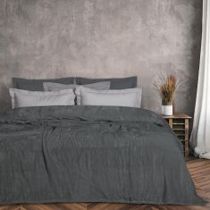 DAS HOME ΚΟΥΒΕΡΤΑ VELOUR ΥΠΕΡΔΙΠΛΗ 1343 ΓΡΑΦΙΤΗΣ |  Κουβέρτες Βελουτέ Υπέρδιπλες στο espiti