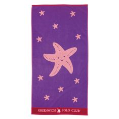 GREENWICH POLO CLUB JUNIOR ΠΕΤΣΕΤΑ ΘΑΛΑΣΣΗΣ 70Χ140 3898 PURPLE |  Πετσέτες Θαλάσσης στο espiti