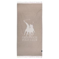 GREENWICH POLO CLUB ΠΕΤΣΕΤΑ ΘΑΛΑΣΣΗΣ 85Χ170 3904 TAUPE |  Πετσέτες Θαλάσσης στο espiti