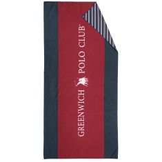GREENWICH POLO CLUB ΠΕΤΣΕΤΑ ΘΑΛΑΣΣΗΣ 80Χ170 3874 BLUE, RED |  Πετσέτες Θαλάσσης στο espiti