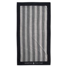 GREENWICH POLO CLUB ΠΕΤΣΕΤΑ ΘΑΛΑΣΣΗΣ 90Χ170 3886 BLACK ECRU |  Πετσέτες Θαλάσσης στο espiti
