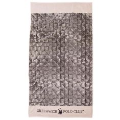 GREENWICH POLO CLUB ΠΕΤΣΕΤΑ ΘΑΛΑΣΣΗΣ 90Χ170 3732 BLACK, IVORY |  Πετσέτες Θαλάσσης στο espiti
