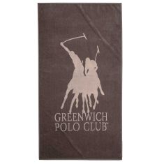 GREENWICH POLO CLUB ΠΕΤΣΕΤΑ ΘΑΛΑΣΣΗΣ 90Χ170 3786 BROWN |  Πετσέτες Θαλάσσης στο espiti