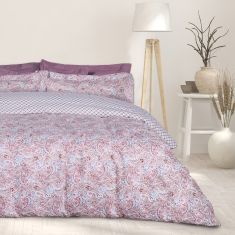 DAS HOME ΣΕΤ ΣΕΝΤΟΝΙΑ KING HAPPY 9669 PINK, RED |  Σεντόνια Υπέρδιπλα / King Size στο espiti