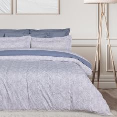 DAS HOME ΣΕΝΤΟΝΙΑ ΣΕΤ KING PRESTIGE 1693 BLUE, GREY |  Σεντόνια Υπέρδιπλα / King Size στο espiti