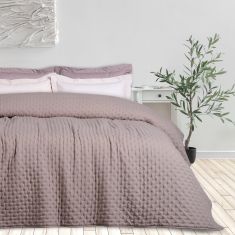 DAS HOME ΚΟΥΒΕΡΛΙ KING HAPPY 9628 TAUPE |  Κουβερλί Υπέρδιπλα στο espiti