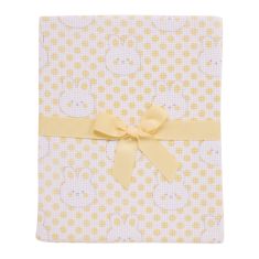 DAS BABY ΚΟΥΒΕΡΤΑ ΠΙΚΕ 75X100 RELAX 4961 YELLOW |  Βρεφικές Κουβέρτες στο espiti
