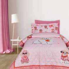 DAS KIDS ΚΟΥΒΕΡΛΙ ΜΟΝΟ 4938 PINK |  Κουβερλί Παιδικά στο espiti