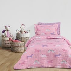 DAS KIDS ΚΟΥΒΕΡΛΙ ΜΟΝΟ 4929 PINK, PURPLE |  Κουβερλί Παιδικά στο espiti