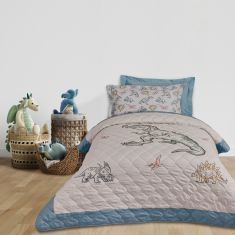 DAS KIDS ΚΟΥΒΕΡΛΙ ΜΟΝΟ 4930 BLUE, GREY |  Κουβερλί Παιδικά στο espiti