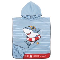 GREENWICH POLO CLUB JUNIOR ΠΟΝΤΣΟ ΘΑΛΑΣΣΗΣ 50Χ115 4044 BLUE |  Πετσέτες Θαλάσσης στο espiti