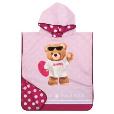 GREENWICH POLO CLUB JUNIOR ΠΟΝΤΣΟ ΘΑΛΑΣΣΗΣ 50Χ115 4039 PINK |  Πετσέτες Θαλάσσης στο espiti