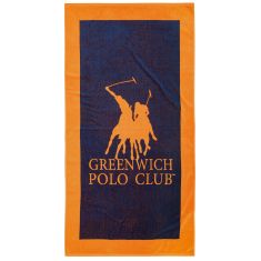 GREENWICH POLO CLUB ΠΕΤΣΕΤΑ ΘΑΛΑΣΣΗΣ 90Χ180 4003 BLUE, ORANGE |  Πετσέτες Θαλάσσης στο espiti