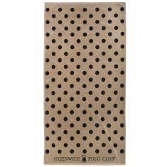 GREENWICH POLO CLUB ΠΕΤΣΕΤΑ ΘΑΛΑΣΣΗΣ 90Χ170 4071 BLACK, TAUPE |  Πετσέτες Θαλάσσης στο espiti