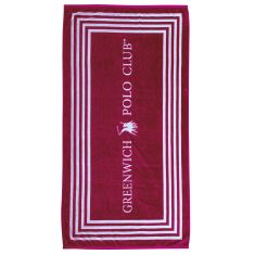 GREENWICH POLO CLUB ΠΕΤΣΕΤΑ ΘΑΛΑΣΣΗΣ 90Χ170 4055 RED, WHITE |  Πετσέτες Θαλάσσης στο espiti