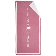 GREENWICH POLO CLUB ΠΕΤΣΕΤΑ ΘΑΛΑΣΣΗΣ 80Χ170 4030 BEIGE, DARK ROSE |  Πετσέτες Θαλάσσης στο espiti
