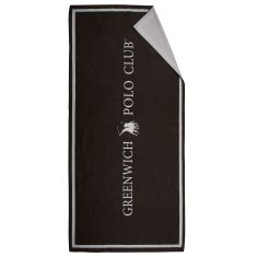 GREENWICH POLO CLUB ΠΕΤΣΕΤΑ ΘΑΛΑΣΣΗΣ 80Χ170 4028 BLACK, TAUPE |  Πετσέτες Θαλάσσης στο espiti
