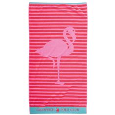 GREENWICH POLO CLUB JUNIOR ΠΕΤΣΕΤΑ ΘΑΛΑΣΣΗΣ 70Χ140 4073 PINK, RED |  Πετσέτες Θαλάσσης στο espiti