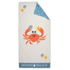 GREENWICH POLO CLUB JUNIOR ΠΕΤΣΕΤΑ ΘΑΛΑΣΣΗΣ 70Χ140 4080 BLUE, GREY |  Πετσέτες Θαλάσσης στο espiti