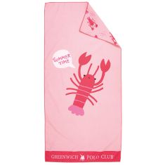 GREENWICH POLO CLUB JUNIOR ΠΕΤΣΕΤΑ ΘΑΛΑΣΣΗΣ 70Χ140 4040 PINK |  Πετσέτες Θαλάσσης στο espiti