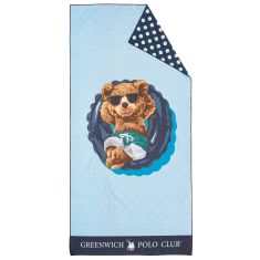 GREENWICH POLO CLUB JUNIOR ΠΕΤΣΕΤΑ ΘΑΛΑΣΣΗΣ 70Χ140 4043 BLUE |  Πετσέτες Θαλάσσης στο espiti