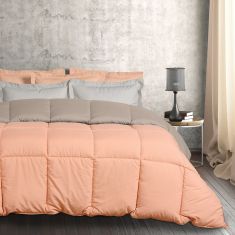 DAS HOME ΠΑΠΛΩΜΑ ΥΠΕΡΔΙΠΛΟ HAPPY 9641 DARK GREY, TERRACOTTA |  Παπλώματα Υπέρδιπλα στο espiti