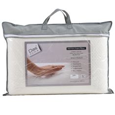 DAS HOME ΜΑΞΙΛΑΡΙ MEMORY FOAM 45X65X13 1037 WHITE |  Μαξιλάρια Υπνου στο espiti