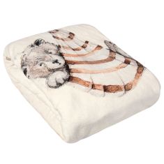 GREENWICH POLO CLUB ΚΟΥΒΕΡΤΑ FLEECE 80X110 ΒΑΒΥ 8850 CREAM, TAUPE, TERACOTTA |  Βρεφικές Κουβέρτες στο espiti