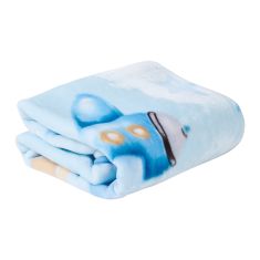 DAS BABY ΚΟΥΒΕΡΤΑ VELOUR 110X140 RELAX 4918 BLUE |  Βρεφικές Κουβέρτες στο espiti