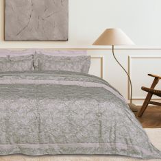 DAS HOME ΠΑΠΛΩΜΑΤΟΘΗΚΗ ΣΕΤ ΥΠΕΡΔΙΠΛΗ EXECUTIVE 1688 TAUPE |  Παπλωματοθήκες Υπέρδιπλες στο espiti