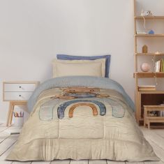 DAS KIDS ΚΟΥΒΕΡΤΟΠΑΠΛΩΜΑ 160Χ220 4925 BEIGE, GREY |  Παπλώματα Παιδικά στο espiti