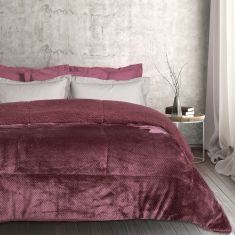 DAS HOME ΚΟΥΒΕΡΤΟΠΑΠΛΩΜΑ SHERPA ΜΟΝΟ 1188 DARK LILAC |  Κουβερτοπαπλώματα  στο espiti