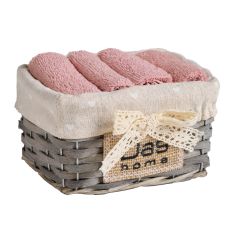 DAS HOME ΣΕΤ ΠΕΤΣΕΤΕΣ 4ΤΕΜΑΧΙΩΝ SOFT 4003 NUDE |  Σετ Πετσέτες στο espiti