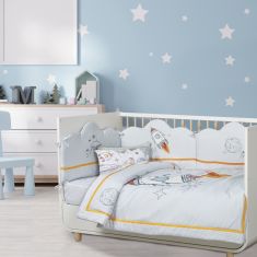 DAS BABY ΚΟΥΒΕΡΛΙ FUN 4877 ΓΚΡΙ, ΚΙΤΡΙΝΟ, ΜΠΛΕ |  Βρεφικό κουβερλί στο espiti