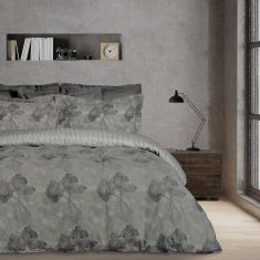 DAS HOME ΣΕΤ ΣΕΝΤΟΝΙΑ ΜΟΝΑ ΜΕ ΛΑΣΤΙΧΟ CASUAL 5421 GREY |  Σεντόνια Υπέρδιπλα / King Size στο espiti