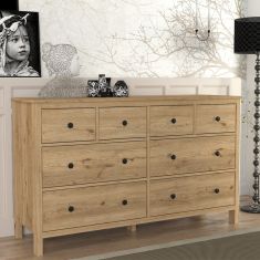 Συρταριέρα - Μπουφές Sabina Megapap χρώμα sepet oak 160x50x96εκ. |  Μπουφέδες στο espiti