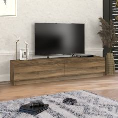 Έπιπλο τηλεόρασης Ahenk Megapap χρώμα καρυδί 160x31,3x32,9εκ. |  Έπιπλα τηλεόρασης στο espiti