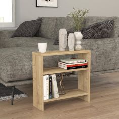 Τραπεζάκι βοηθητικό Silvanus Megapap χρώμα sapphire oak 51x17,5x49εκ. |  Τραπεζάκια βοηθητικά στο espiti