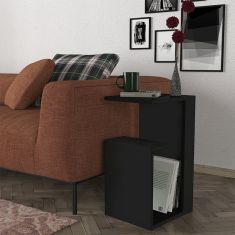 Τραπεζάκι βοηθητικό Rosana Megapap χρώμα μαύρο 35x29,5x60εκ. |  Τραπεζάκια βοηθητικά στο espiti