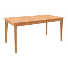 Τραπέζι Ory pakoworld teak ξύλο σε φυσική απόχρωση 160x80x75εκ |  Τραπέζια στο espiti