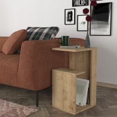 Τραπεζάκι βοηθητικό Rosana Megapap χρώμα sapphire oak 35x29,5x60εκ. |  Τραπεζάκια βοηθητικά στο espiti