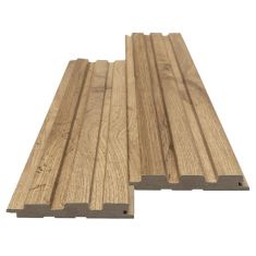 MDF PANEL ΜΕ 3D ΠΗΧΑΚΙΑ 508090 BEAT ST 16/119/2750mm PECAN NewPlan - NewPlan |  Διακόσμηση τοίχου στο espiti