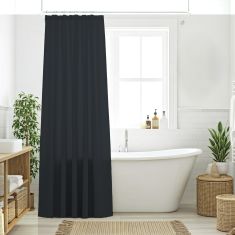 DAS HOME ΚΟΥΡΤΙΝΑ ΜΠΑΝΙΟΥ 200X180 0809 GRAPHITE |  Κουρτίνες Μπάνιου στο espiti