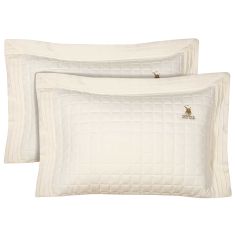 GREENWICH POLO CLUB ΖΕΥΓΟΣ ΜΑΞΙΛΑΡΟΘΗΚΕΣ CLASSIC 2355 ECRU |  Μαξιλαροθήκες Απλές στο espiti