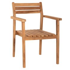 ΠΟΛΥΘΡΟΝΑ ERIETTA ΞΥΛΟ TEAK ΣΤΟΙΒΑΖΟΜΕΝΗ HM9534 ΣΕ ΦΥΣΙΚΟ ΧΡΩΜΑ 60x54x87Y εκ. |  Πολυθρόνες σαλονιού στο espiti