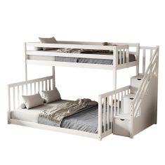 ΠΑΙΔΙΚH ΚΟΥΚΕΤΑ τ.MONTESSORI BEAMER HM711.03 ΞΥΛΟ ΠΕΥΚΟΥ ΣΕ ΛΕΥΚΟ-ΣΤΡΩΜΑΤΑ 90-140x190εκ |  Παιδικά έπιπλα στο espiti