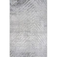 Χαλί SCRATCHES GREY 67 x 250 εκ. MADI |  Χαλιά Κρεβατοκάμαρας στο espiti