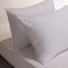 ΣΕΤ ΚΑΤΩΣΕΝΤΟΝΟ JERSEY (3 ΤΕΜ.) KING SIZE (Λ) ΚΑΙ ΜΑΞΙΛΑΡΟΘΗΚΕΣ WHITE ΚΑΤΩΣΕΝΤΟΝΟ KING SIZE (Λ) 180Χ200+25cm + 50X70cm MELINEN |  Σεντόνια Υπέρδιπλα / King Size στο espiti